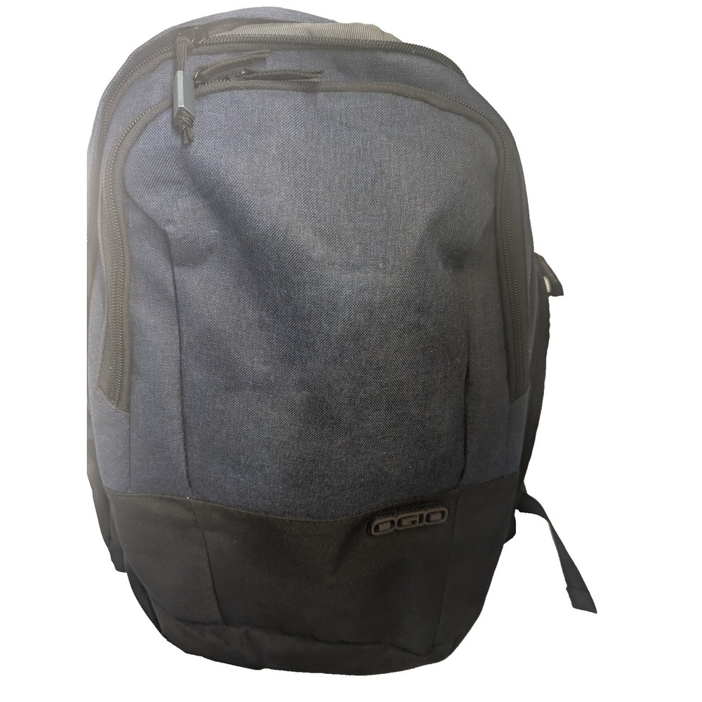 OGIO backpack Commuter XL Gray Ergonomic Padded embroidered multi pockets